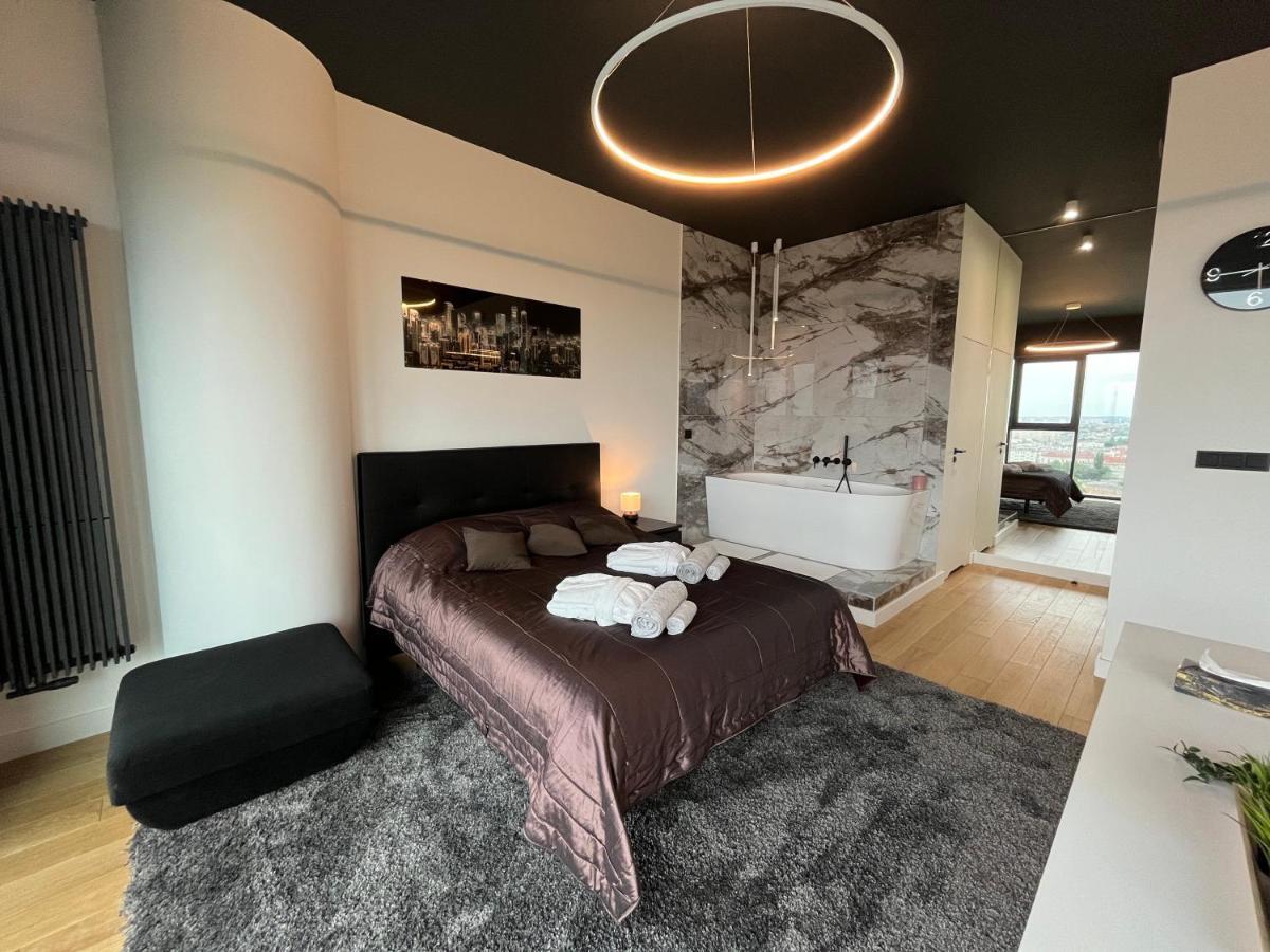 Hanza Tower - Luxurious Apartment 60M2 - 15Th Floor City View Щецин Экстерьер фото